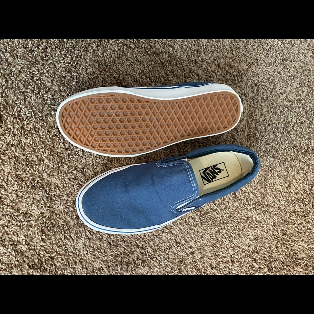 Denim blue vans
